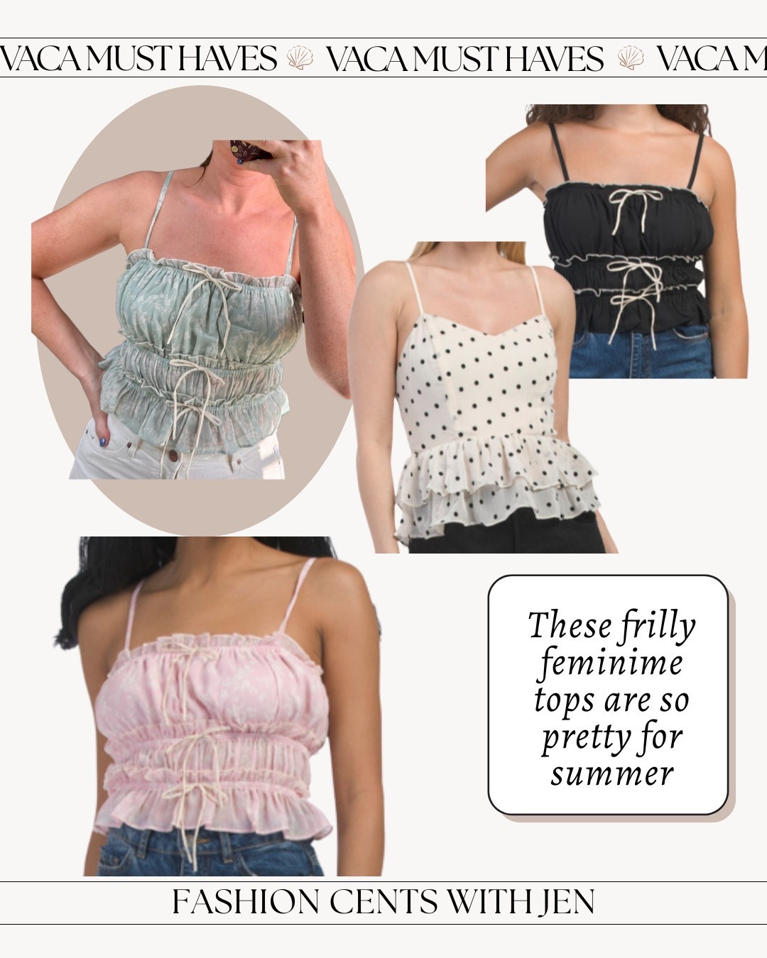 Tjmaxx finds



Tjmaxx tank top
Tjmaxx top
Lacy top
Summer top
Vacation tank top

