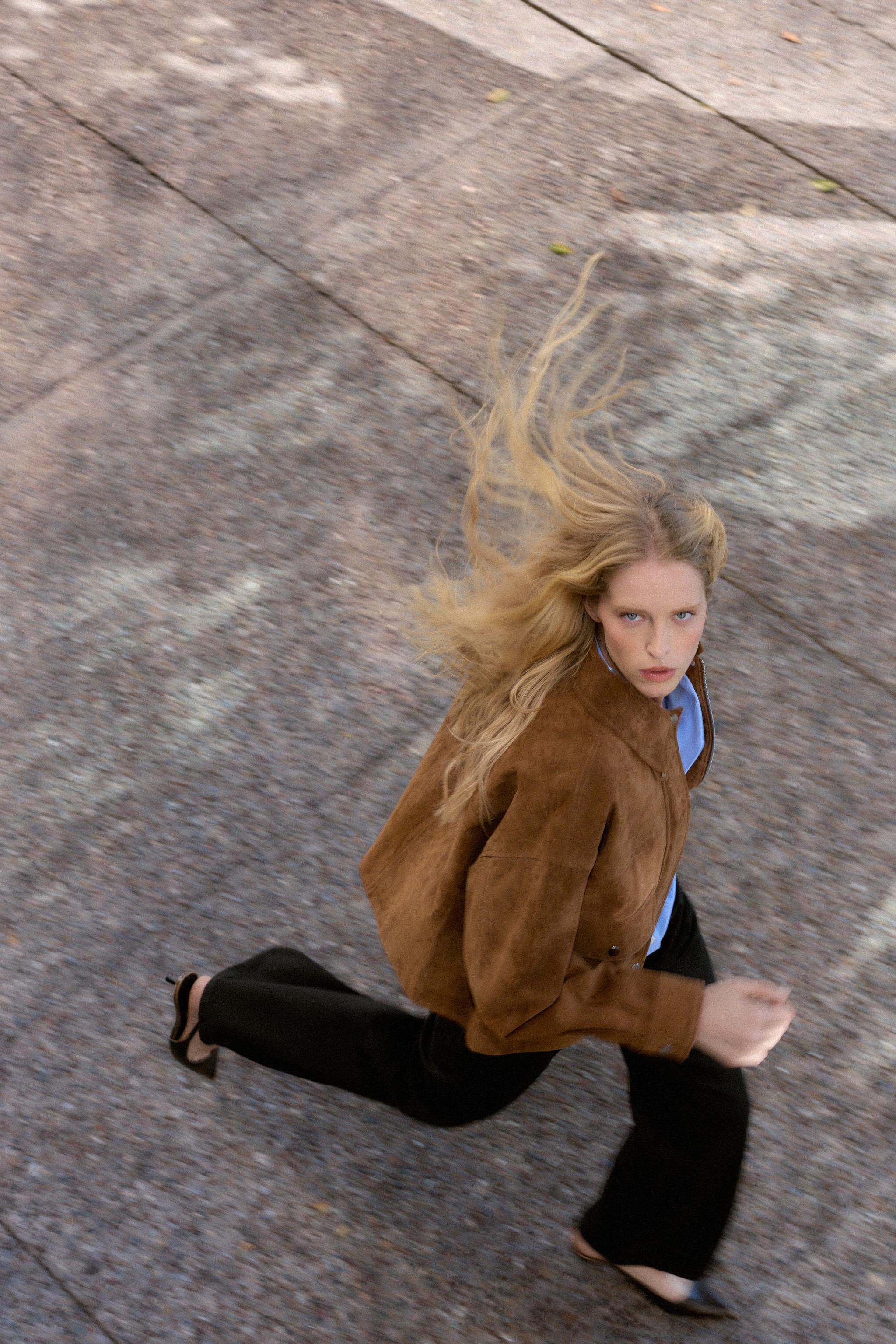 100% LEATHER BOMBER JACKET | Zara US