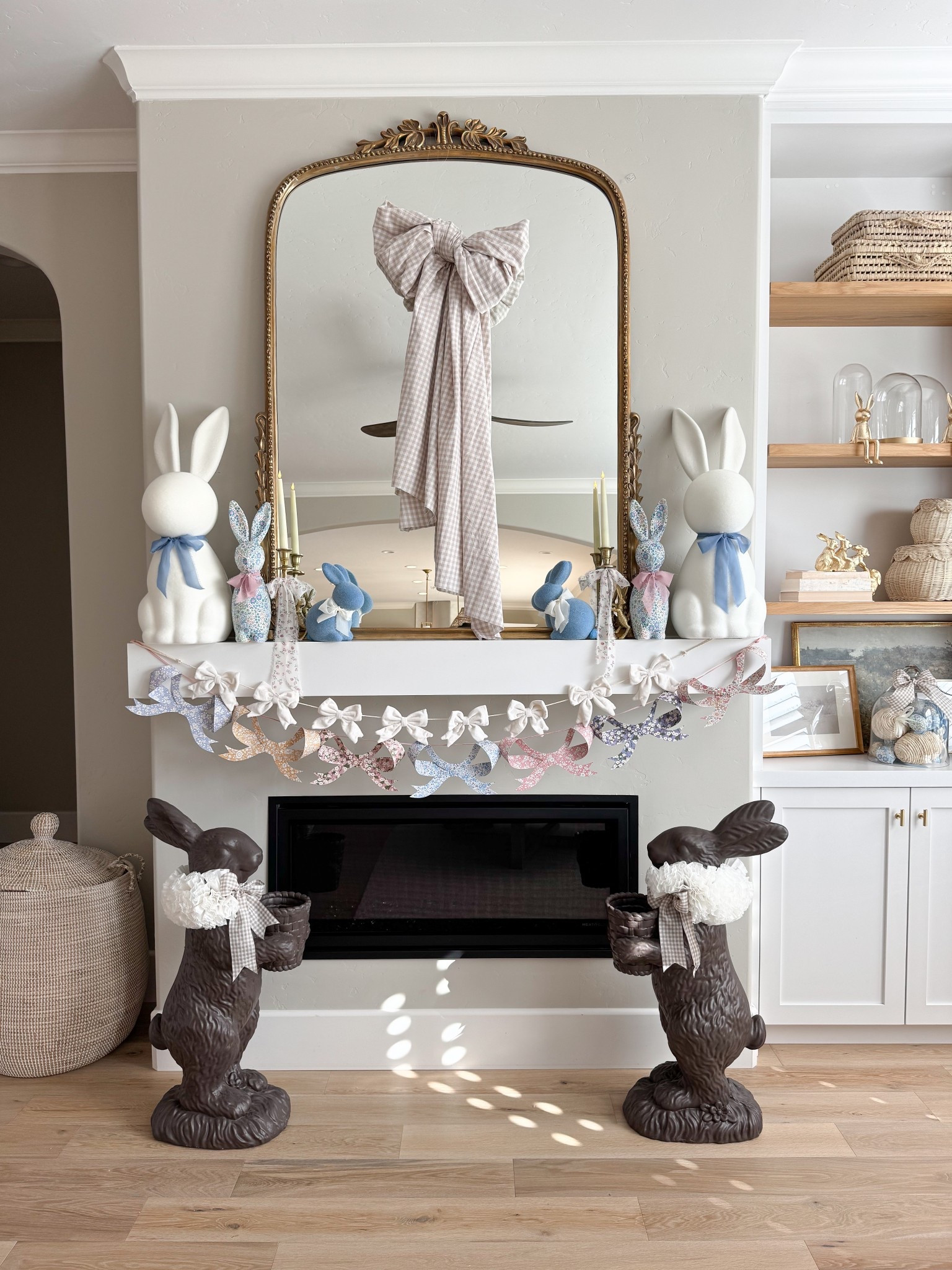 My mirror rarely goes on sale but when it does 🏃🏽 I have the 5ft on my mantle 

#LTKHome #LTKSeasonal #LTKSpringSale