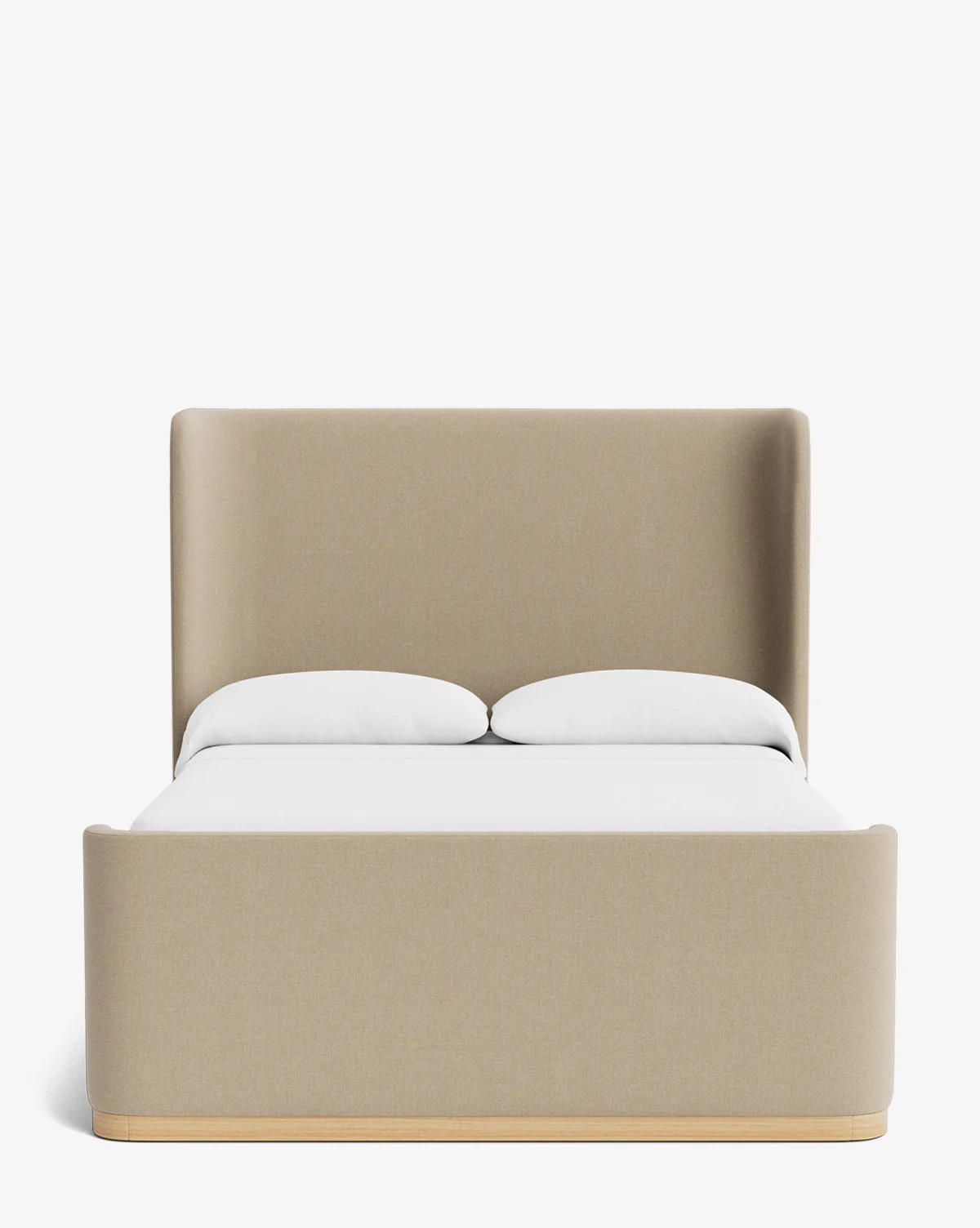 Denning Oatmeal Linen Bed (Ready to Ship) | McGee & Co. (US)