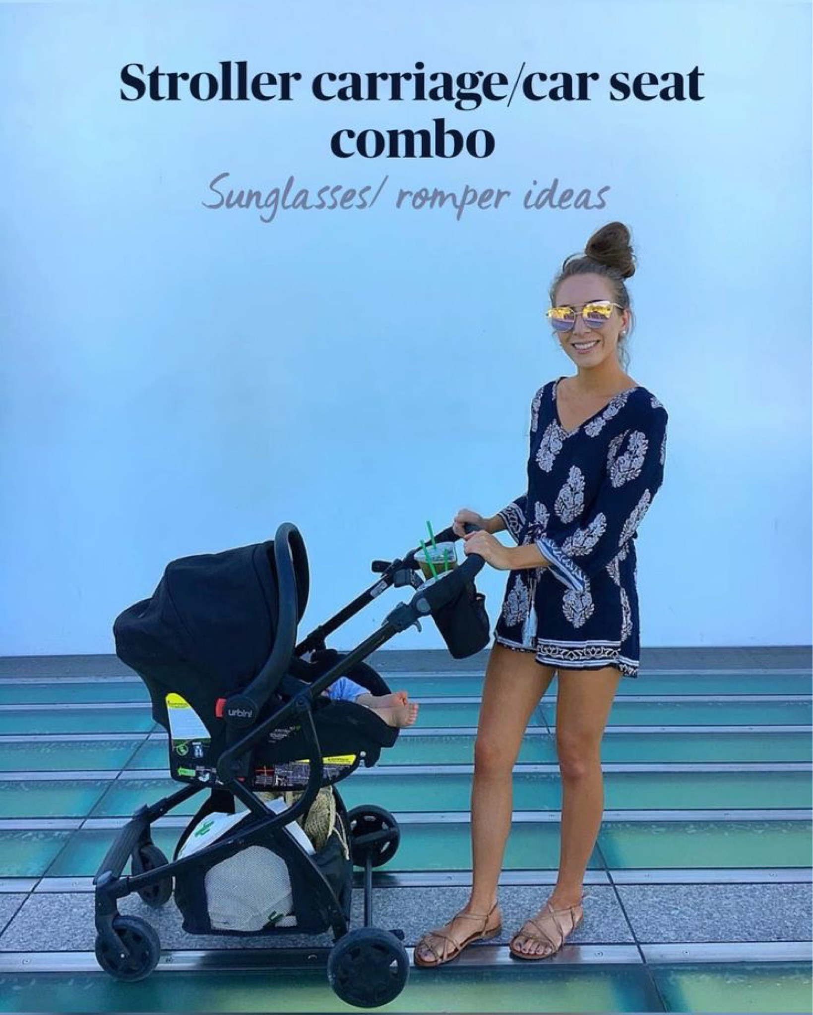 My fav stroller/car seat combos. I love a baby carriage type stroller👏 sunglasses and romper ideas 

#LTKtravel #LTKbaby #LTKkids