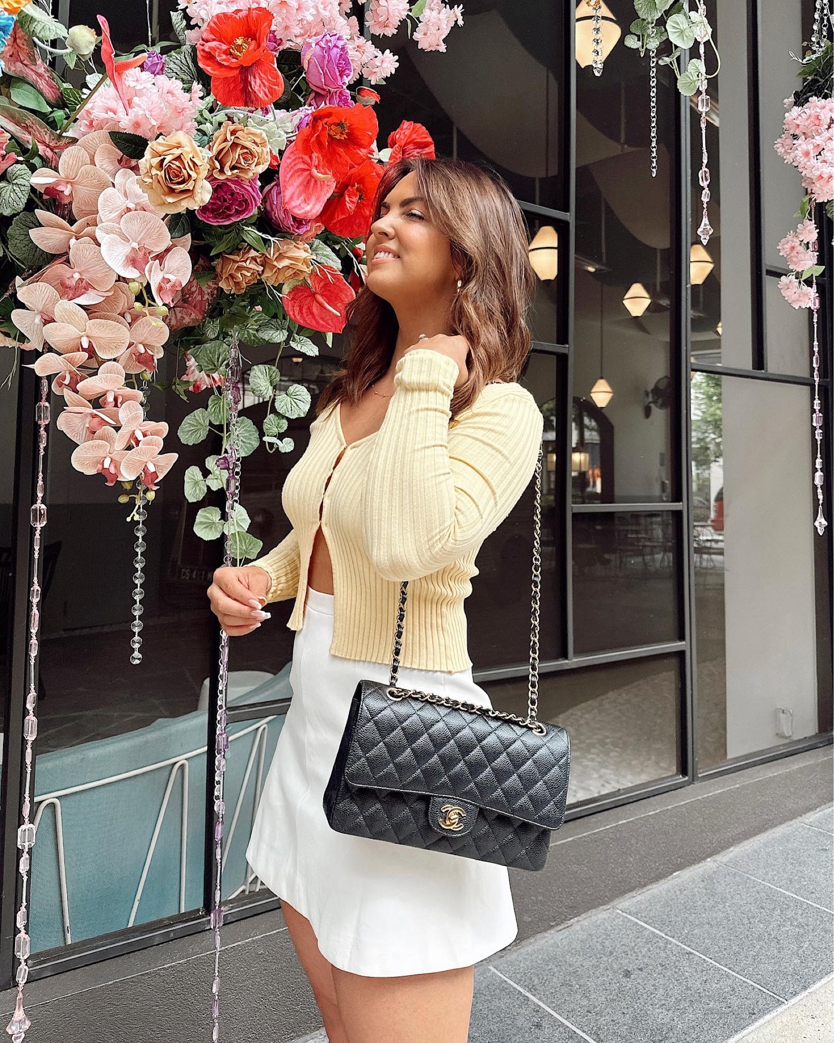 Spring outfit inspo! Revolve top paired with an older style from J Crew! Wearing a small in the top

#LTKunder50 #LTKFind