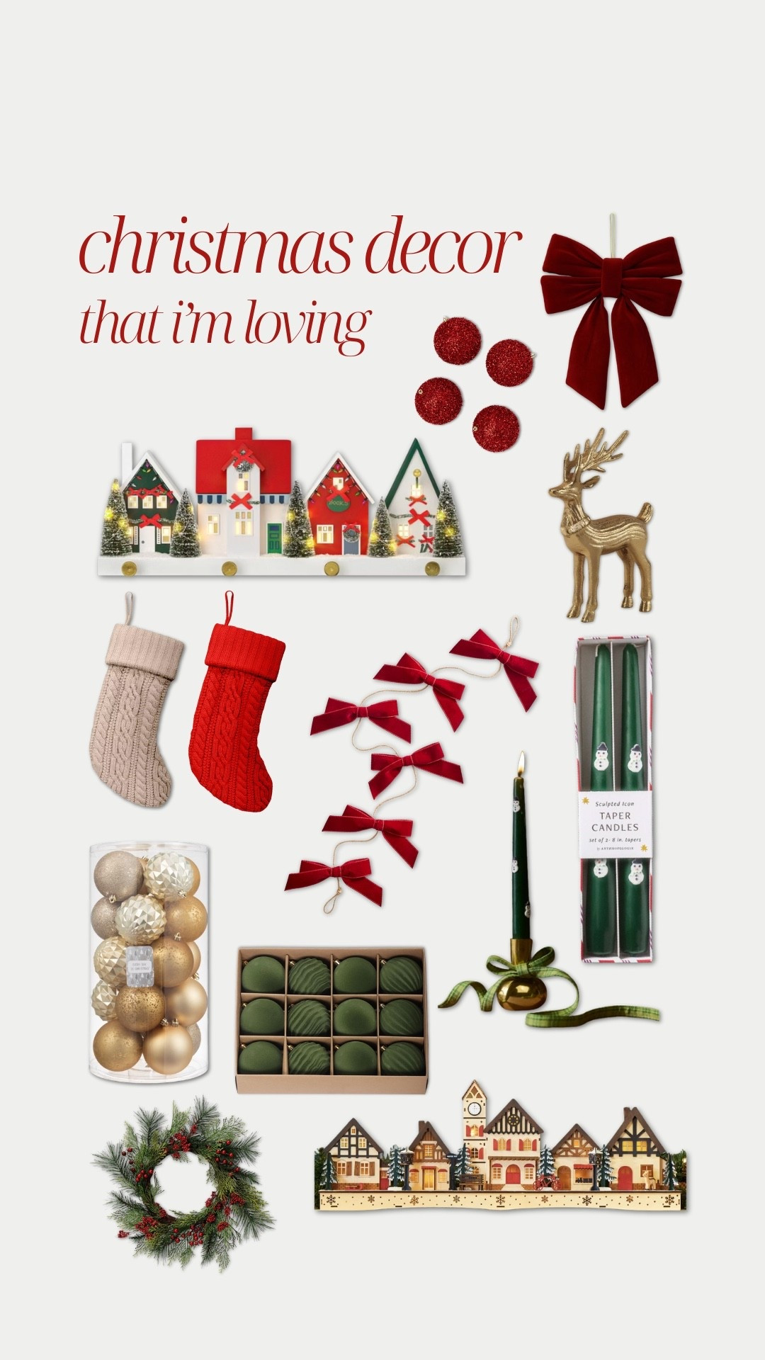 the cutest holiday decor #christmas #holidaydecor #decorations 

#LTKSeasonal #LTKHoliday #LTKGiftGuide