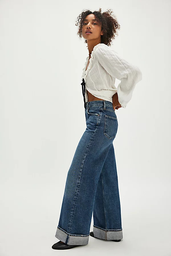 AGOLDE Dame Jeans | Free People (Global - UK&FR Excluded)
