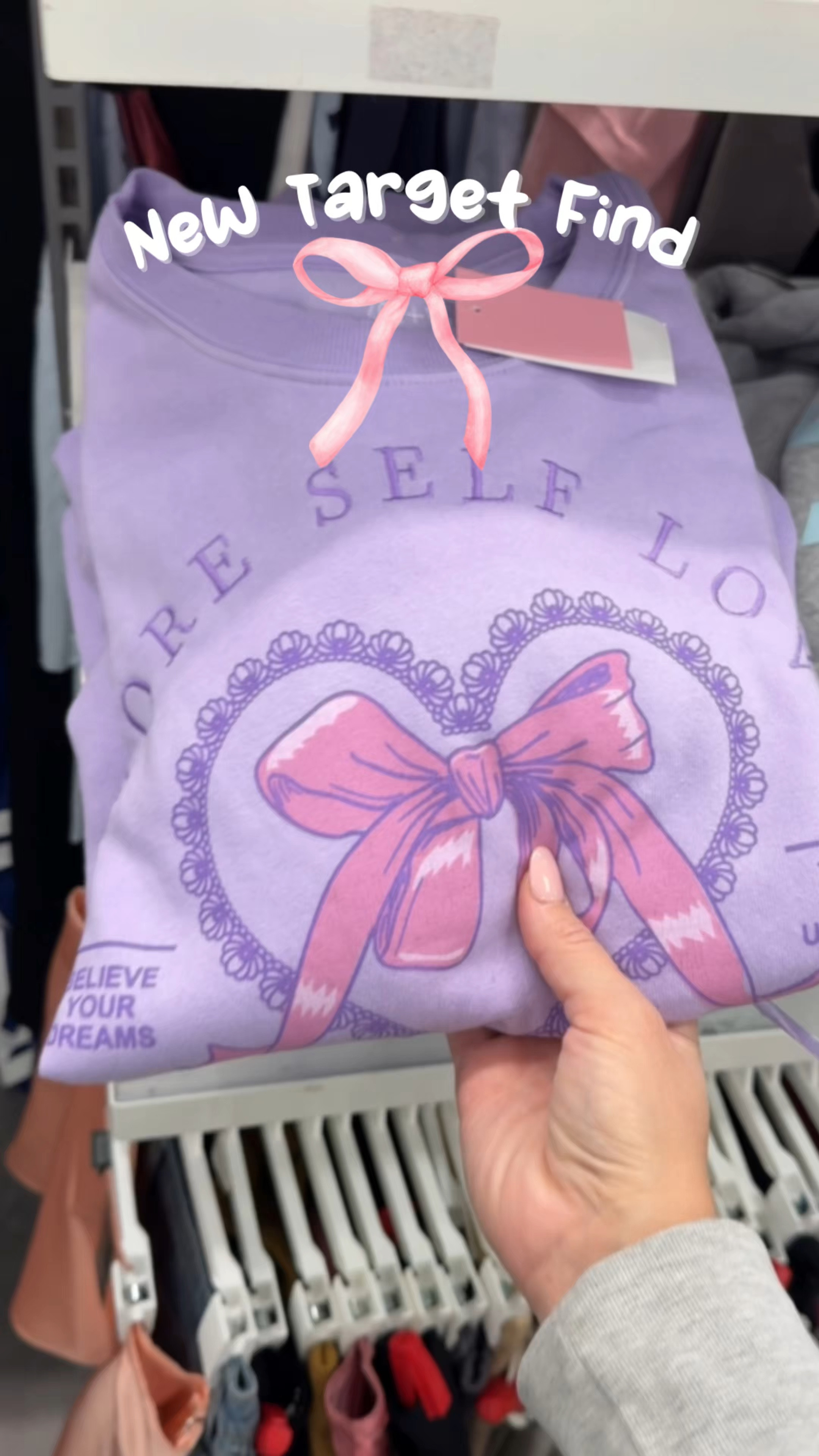 New Target Sweater!

It’s so cute and girly! 🎀 

Perfect for Valentine’s Day and it says more SELF LOVE! 🥹

Isn’t it adorable?!

#target #girly #targetfinds #targetstyle
#valentinesday #valentineoutfit 

#LTKStyleTip #LTKMidsize #LTKFindsUnder100