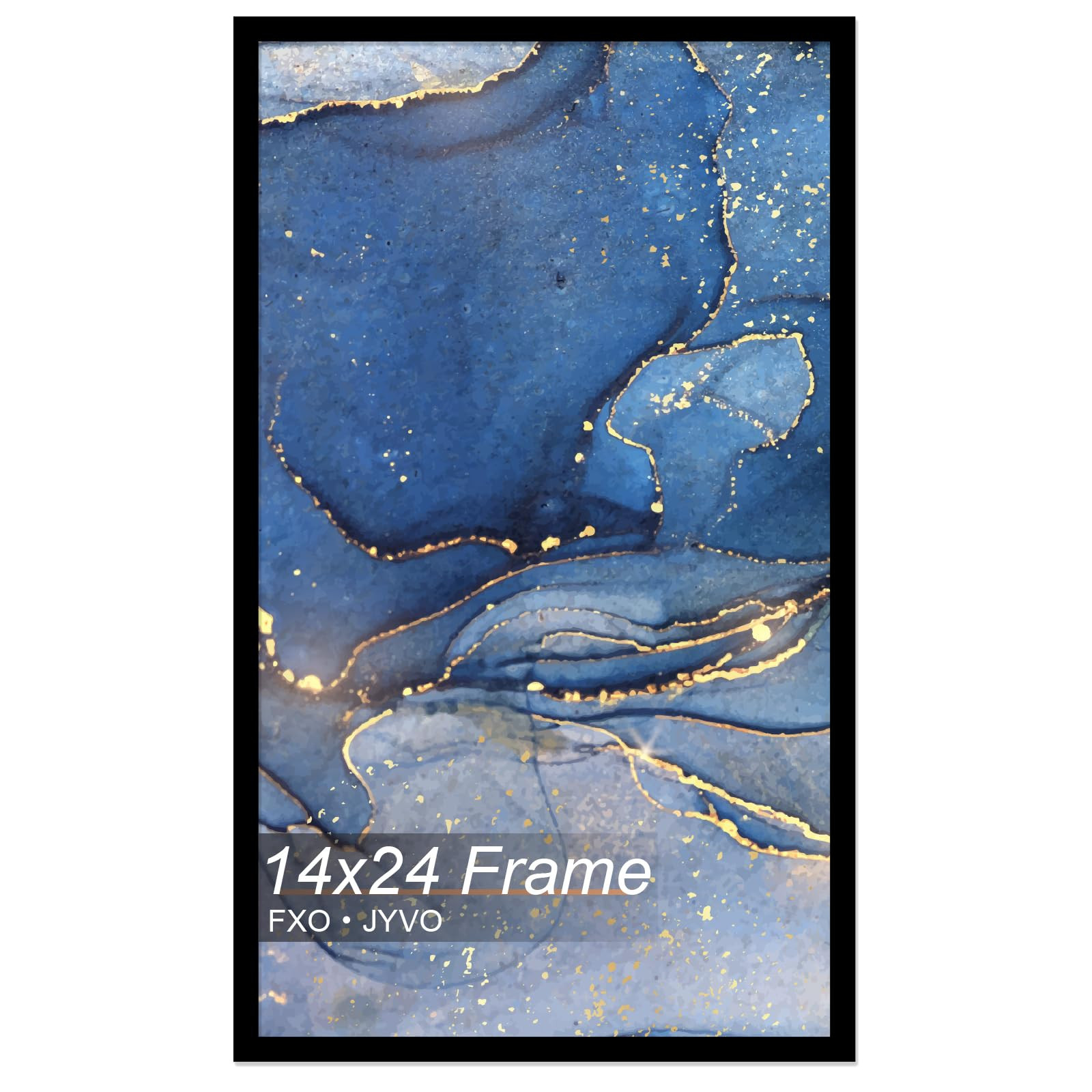 14x24 Poster Frame, Black Frame for 14 x 24 Inch Picture Poster Photo, Light Weight and High Tran... | Amazon (US)