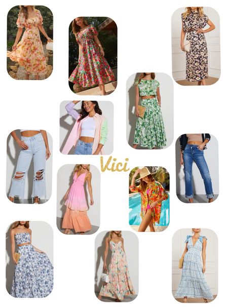Vici has everything on sale and has a look for literally everyone! Between these jeans, dresses and tops, they have everything! 

#LTKfindsunder100 #LTKfindsunder50 #LTKSpringSale