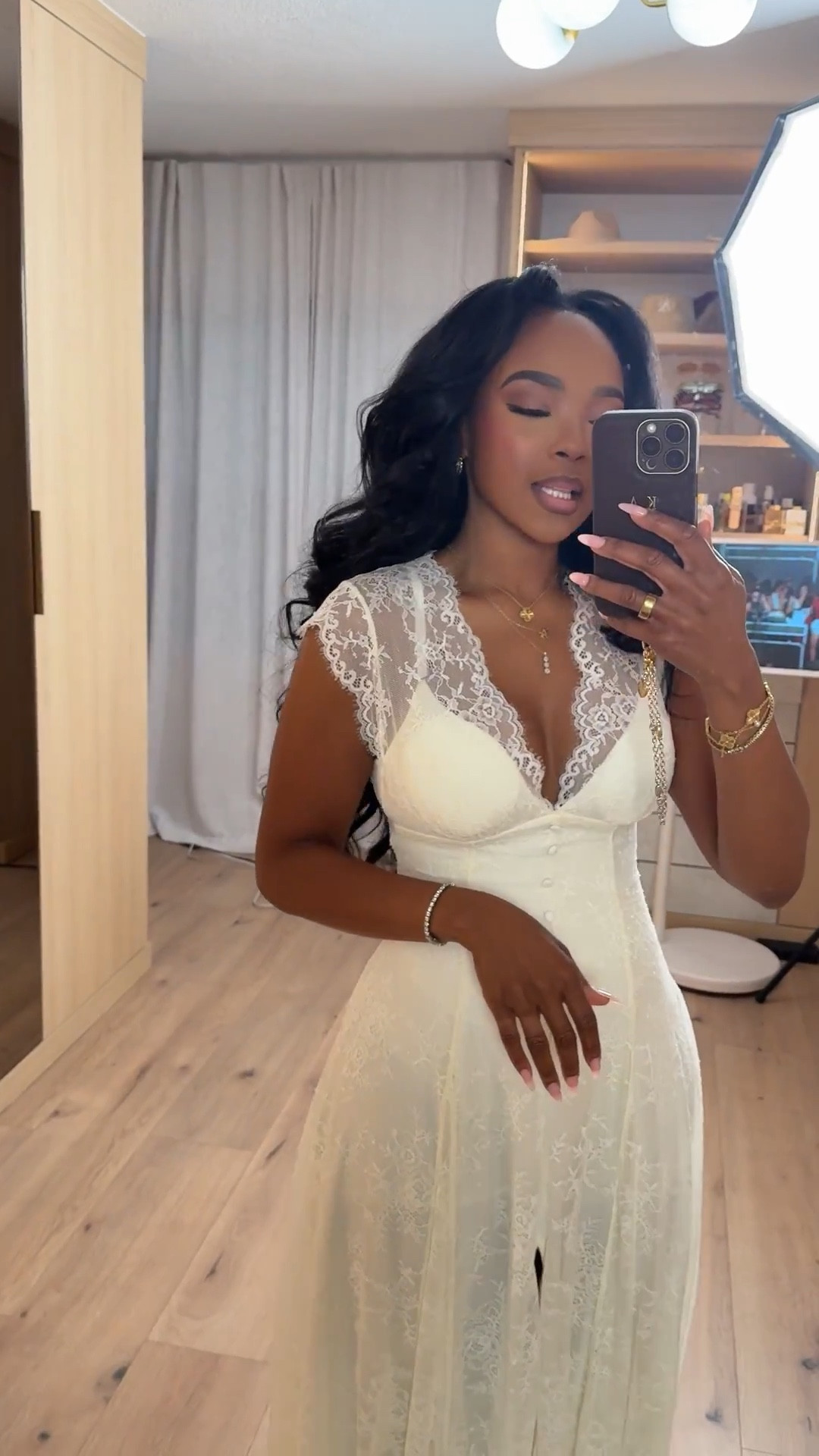 Scroll to shop!! This romantic white lace midi dress featuring delicate lace trim, a flattering fitted bodice, and a soft flowy skirt that creates an beautiful feminine silhouette.

Perfect for brunch, bridal events, vacations, summer dinners, or special daytime occasions.

#LTKPetite #LTKdayinmylife #LTKootd