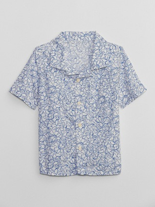 Toddler Poplin Vacay Shirt | Gap Factory