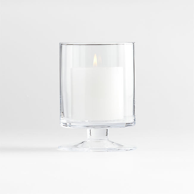 London Mini Hurricane Candle Holder 6" + Reviews | Crate & Barrel | Crate & Barrel