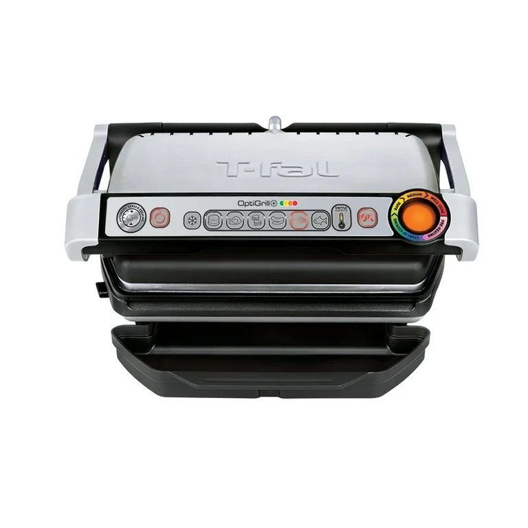 T-Fal OptiGrill Indoor Electric Grill with Removable, Dishwasher Safe Nonstick Plates, GC712D54 | Walmart (US)