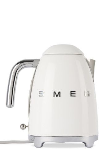 White Glossy Electric Kettle, 1.7 L, CA/US | SSENSE