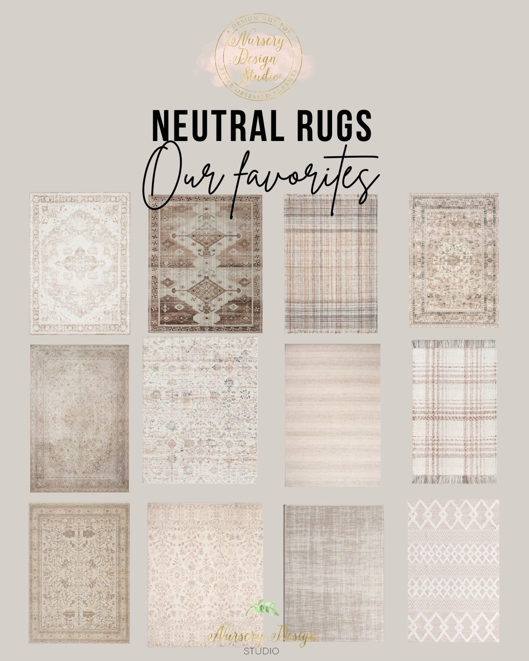 Neutral rugs are the secret to a calm, timeless nursery — and these are our favorites for creating that soft, elevated look.

#LTKSaleAlert #LTKHome #LTKBump