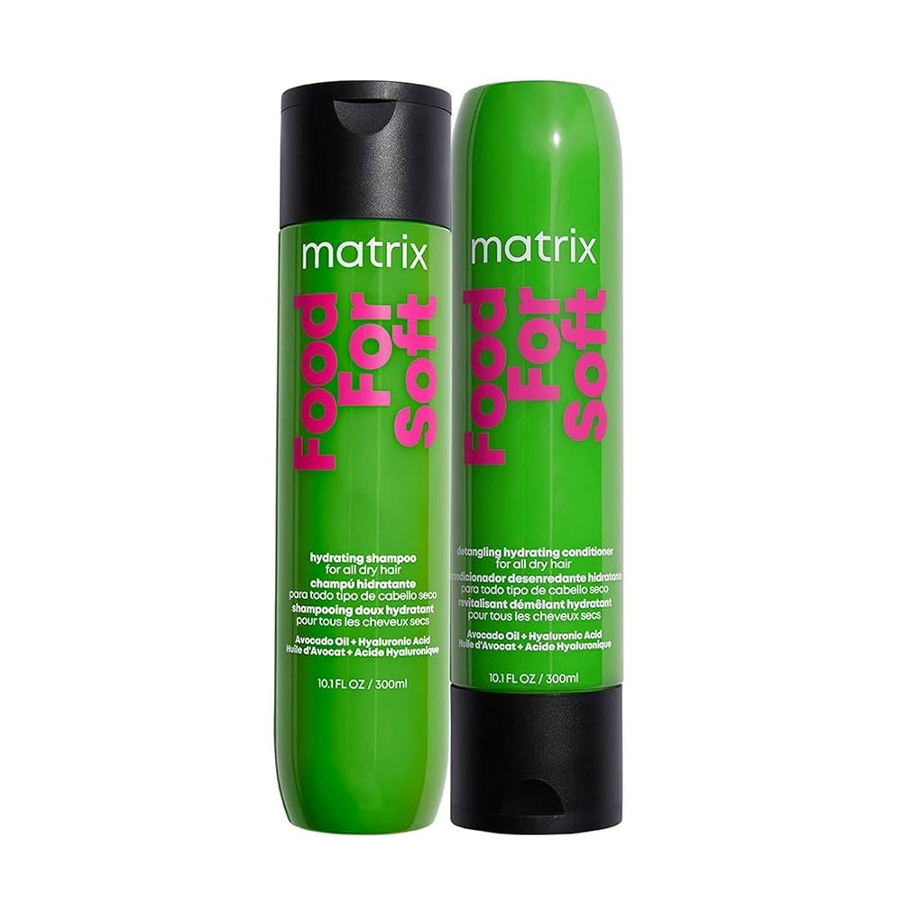 MATRIX Food For Soft Shampoo & Conditioner Set For Dry and Brittle Hair - Moisturizes, Detangles ... | Amazon (US)