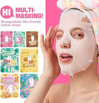 ZealSea Face Masks Skincare, Facial Masks for Women Skin Care, Sheet Masks Beauty with Natural In... | Amazon (US)