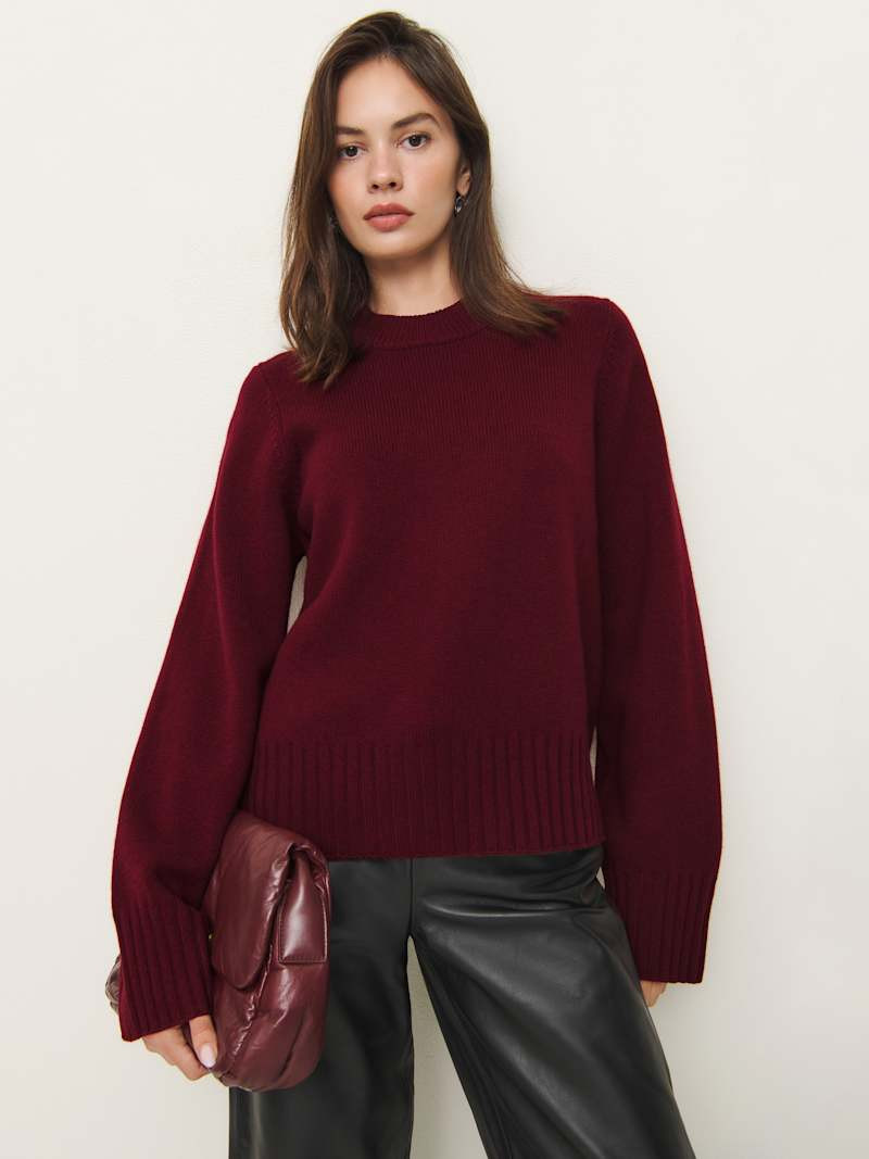 Calloway Regenerative Wool Crew | Reformation (Global)