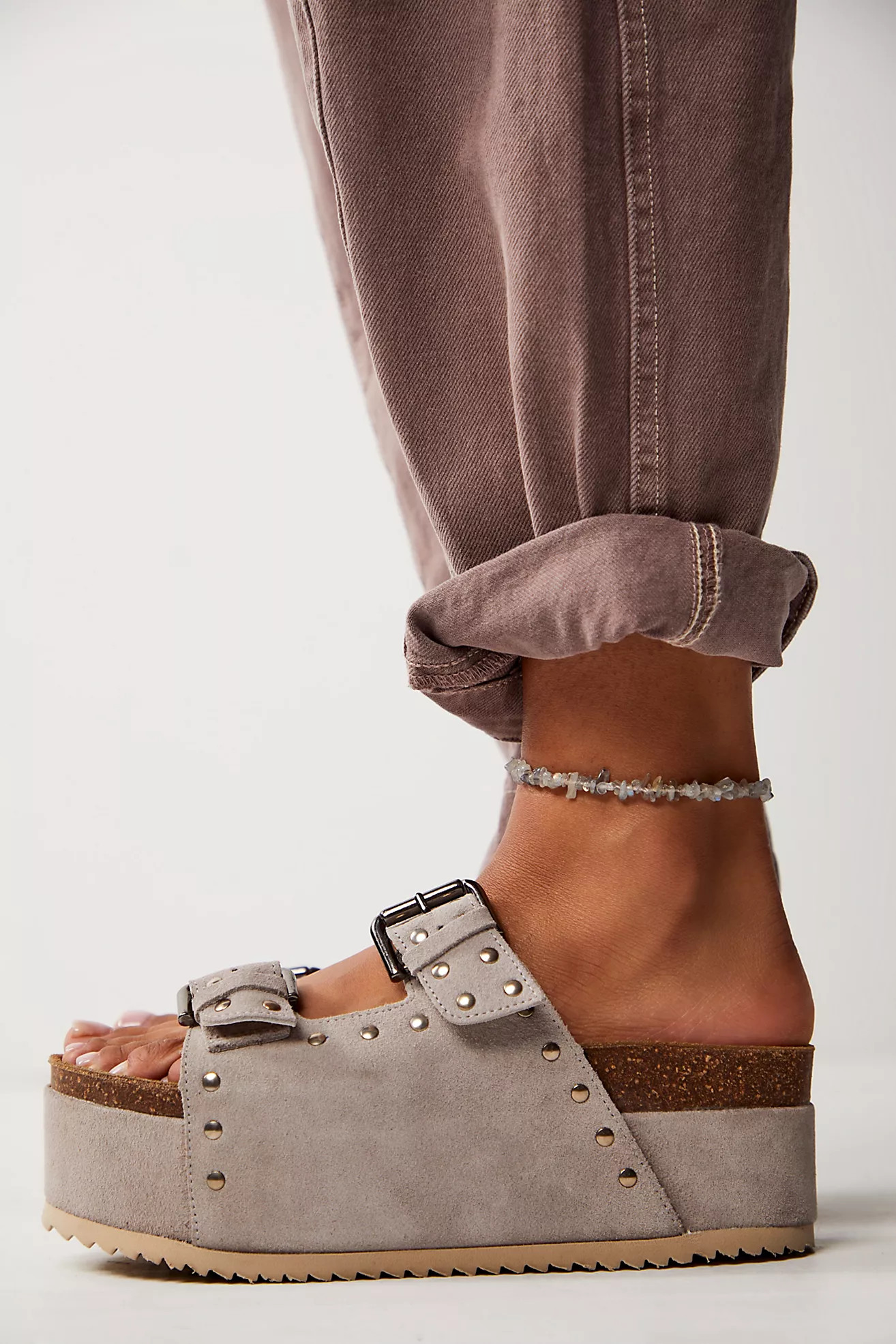 Studded Rule Breaker Flatform Sandals | Free People (Global - UK&FR Excluded)