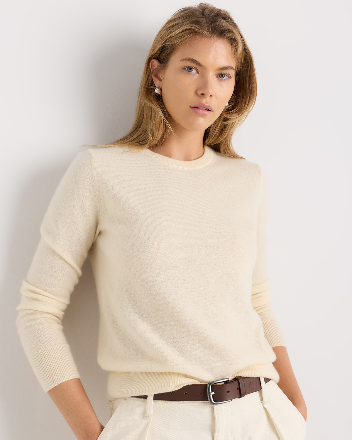 Quince | The Cashmere Crewneck in Charcoal | 100% Grade A Cashmere Sweater - Size Large | Quince