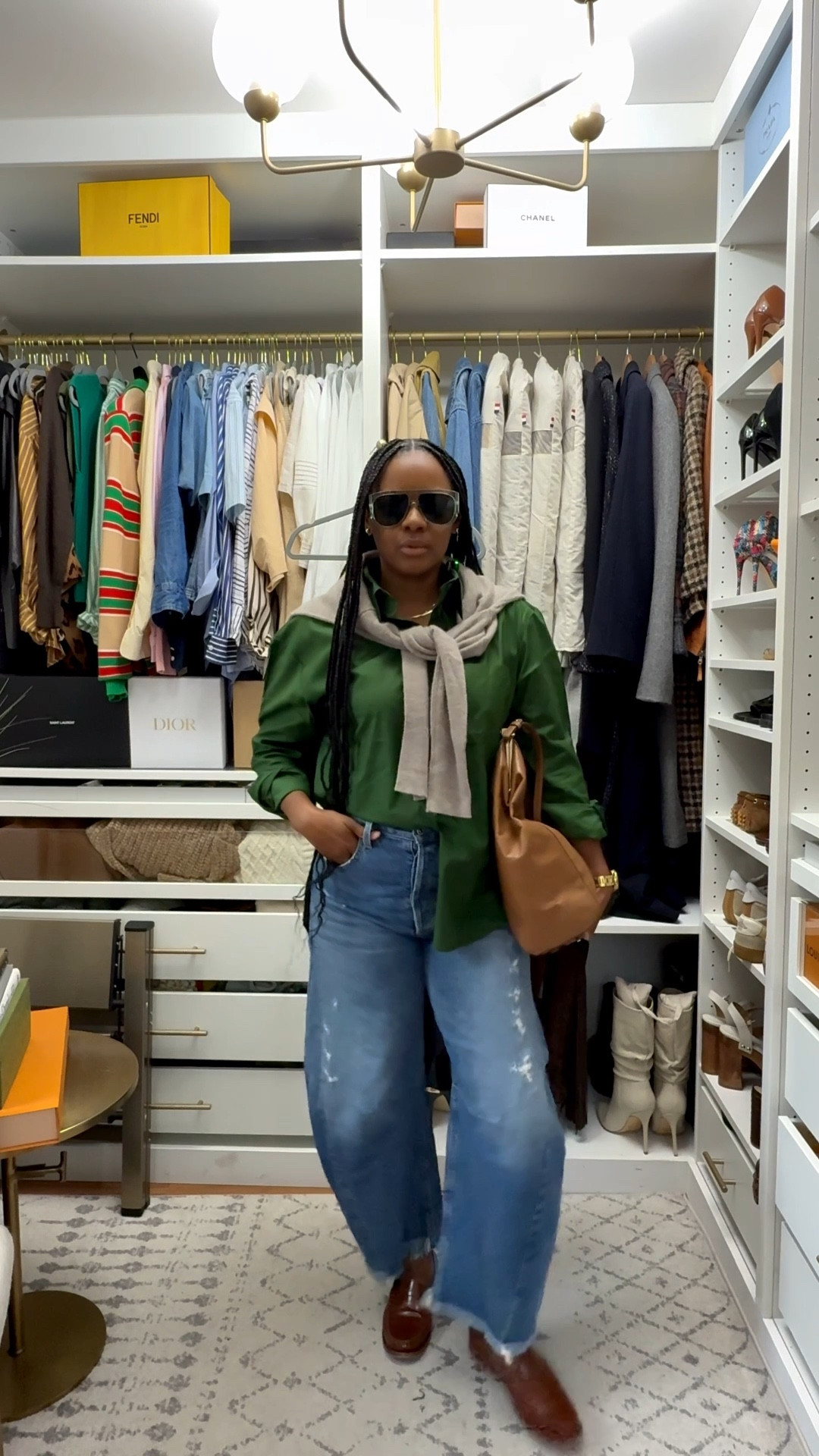 Anyone else struggling with outfits right now? The trick- build your look around the piece you’ll be most comfortable in when it’s warmest, then layer smart with a blazer or sweater for those chilly mornings. 

I’m loving this 98% organic cotton / 2% spandex top from @reformation It’s the perfect base layer for these tricky in-between temps — comfy when it warms up, easy to layer under a blazer or sweater when it’s cool.

#LTKStyleTip #LTKOver40