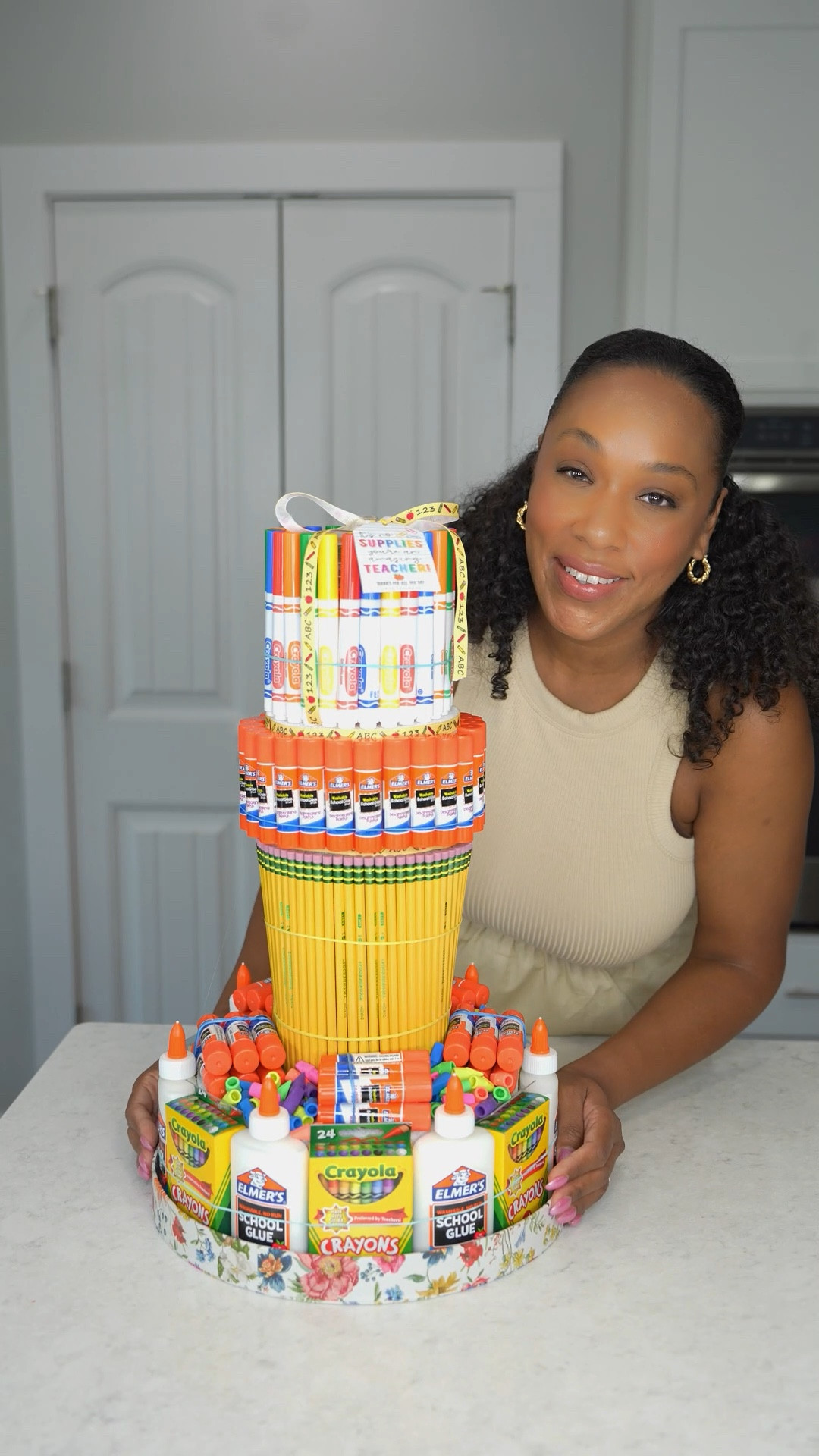 Back to school gift idea for teacher. Back to school supply tower 

#LTKKids #LTKBacktoSchool #LTKSeasonal