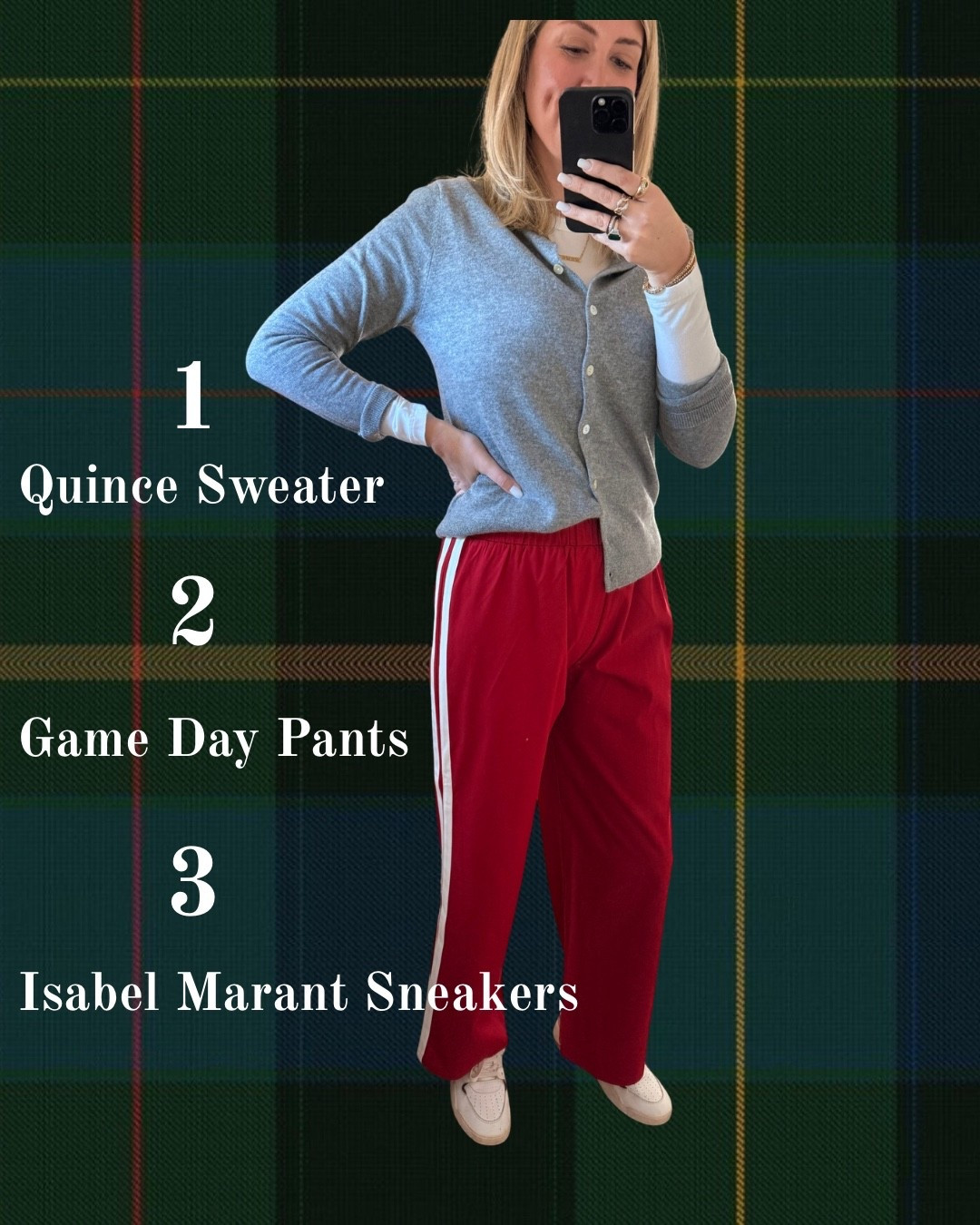 Easy as 123 🎯

#GameDayFit #OOTD #EasyAs123 #GameDayReady #StyleGoals #WeekendVibes #EffortlessStyle