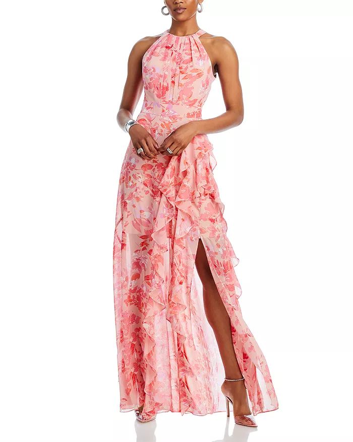 Reverse Halter Dress | Bloomingdale's (US)