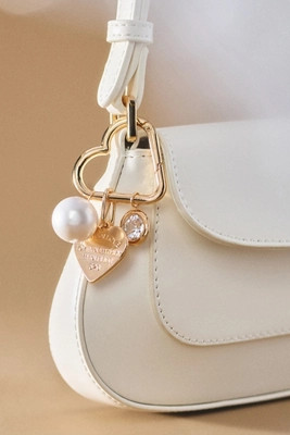 Eternal Love Heart Bag Charm | Anthropologie (US)