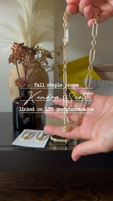 New Kendra Scott fall staple jewelry pieces  

#LTKSeasonal