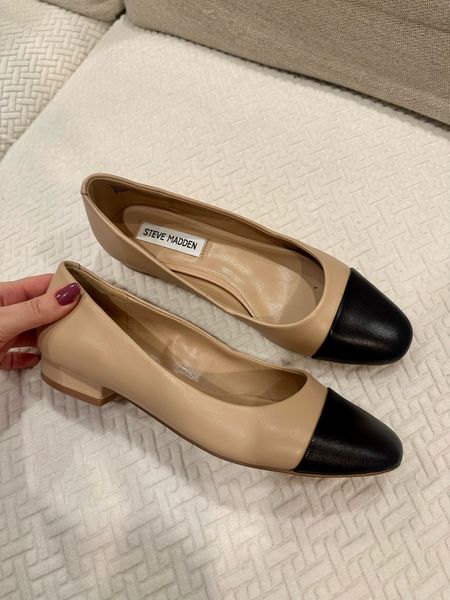 Steve Madden cap toe ballet flats on sale

#LTKshoecrush #LTKfindsunder100 #LTKsalealert