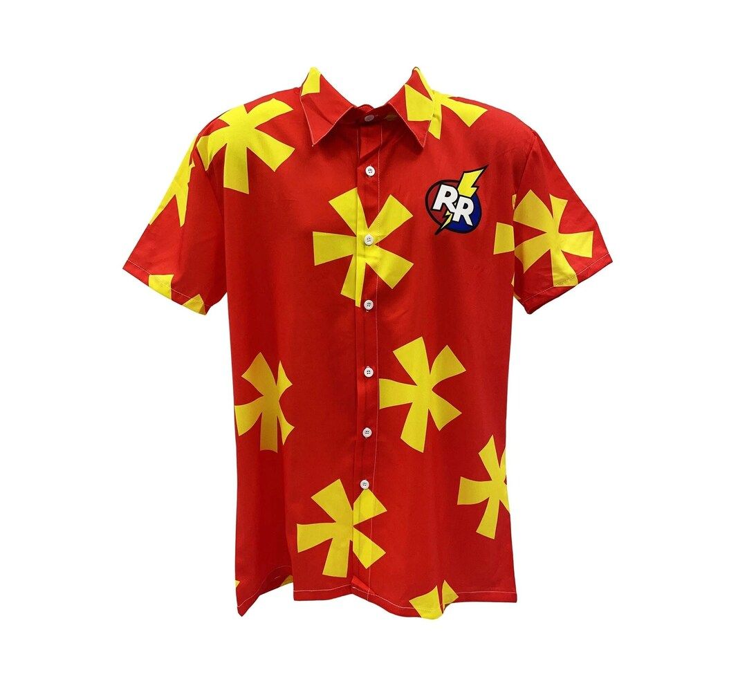 Dale Hawaiian Shirt Costume Stars Cosplay Asterisk and N Flowers Floral Fan Halloween Hawaii Aloh... | Etsy (US)
