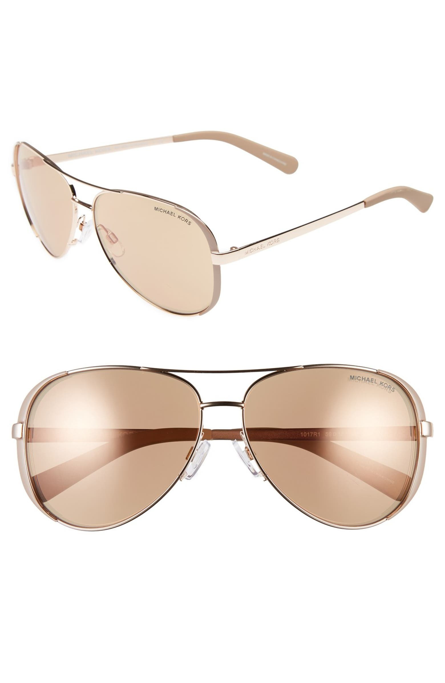 Collection 59mm Aviator Sunglasses | Nordstrom