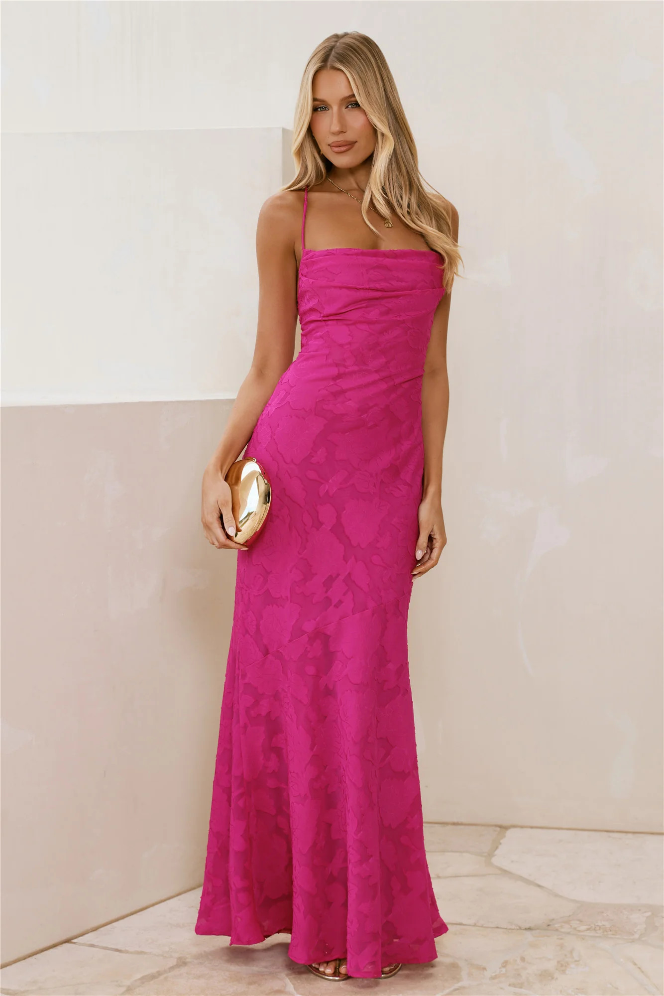 Bridge To Wonderland Maxi Dress Mauve | Hello Molly (US)