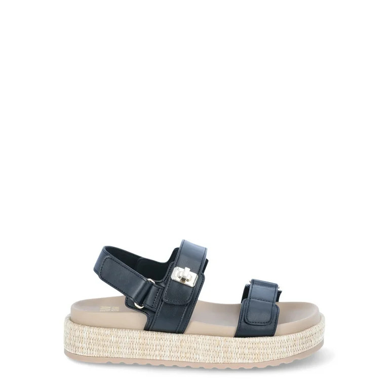 Madden NYC Women's Raffia Platform Sandals | Walmart (US)