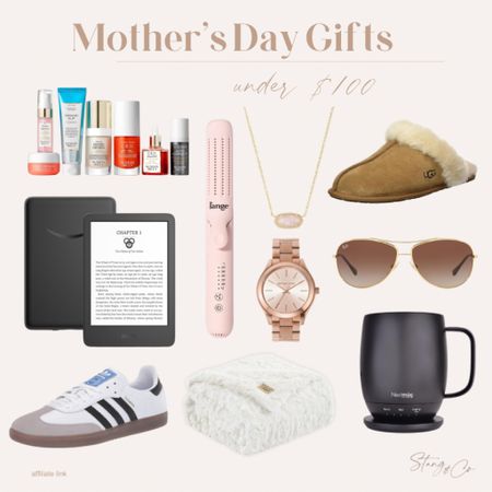 These Mother’s Day gifts range from $50 to $100 and include Summer Friday skincare, a L’ange curling iron, a Kendra Scott necklace, Michael Kors watch, Ugg slippers, a Kindle, Samba sneakers, an Ugg blanket, Ray Ban sunglasses, and a heated coffee mug.

gifts for mom, gifts for her, Mother’s Day under 100, amazon, skincare, beauty gifts

#LTKGiftGuide #LTKstyletip #LTKfindsunder100