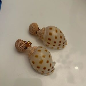 Rebecca De Ravenel Ophelia Pink Shell Earrings | Poshmark