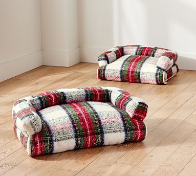 Stewart Plaid 3-In-1 Pet Bed | Pottery Barn (US)