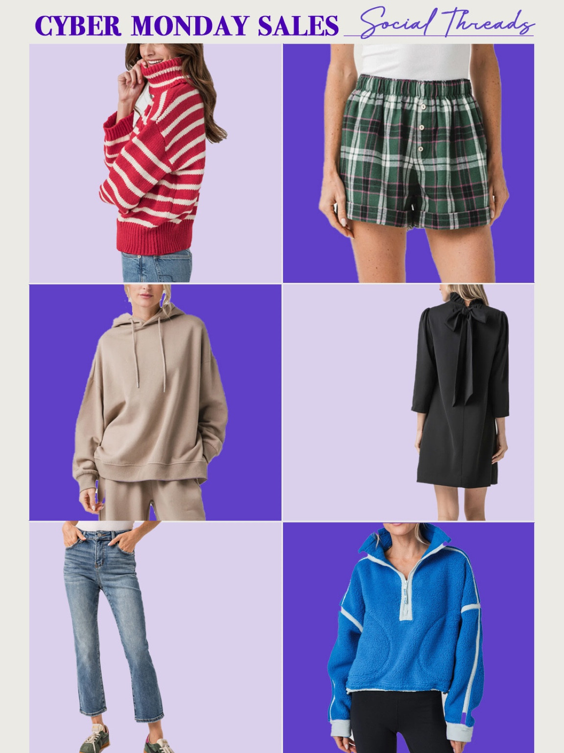 25%-40% off site-wide at Social Threads!

Best of Cyber Monday Sales | Hi Sugarplum! #sugarplumstyle #sugarplumsales #cybermonday #blackfriday 

#LTKSaleAlert #LTKCyberWeek #LTKHoliday