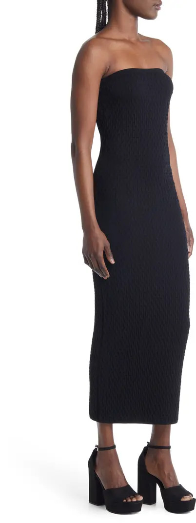 Strapless Maxi Sweater Dress | Nordstrom