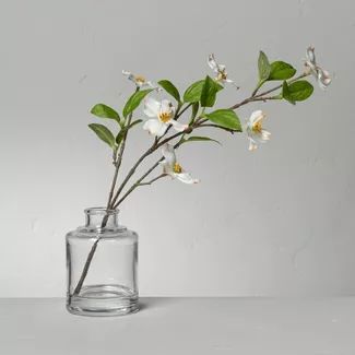Faux White Dogwood Flower Arrangement - Hearth & Hand™ with Magnolia | Target