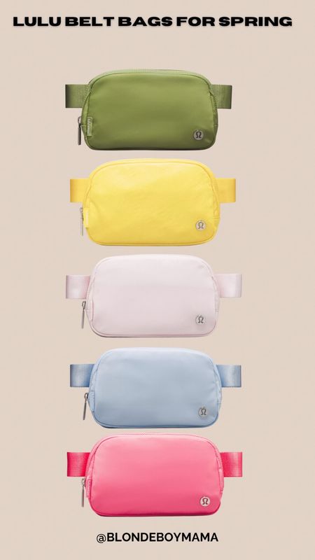 Lulu spring belt bags 


#LTKitbag #LTKMostLoved #LTKfindsunder100