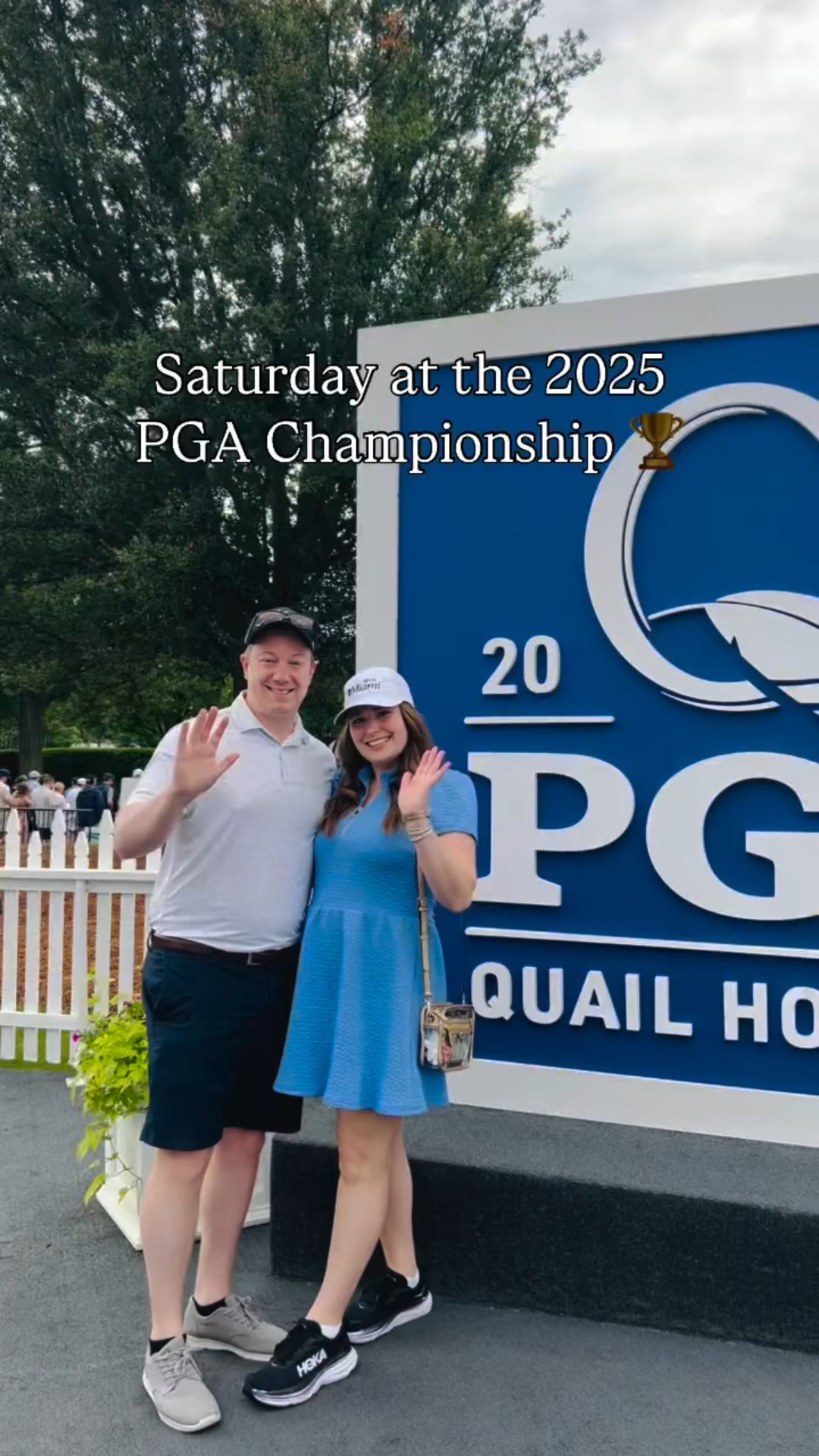 Day in the Life at the 2025 PGA Championship! ⛳️ My dress was perfect for a golf tournament- fit TTS!! 

Golf Tournament Outfit || Golf Outfit || Athleisure Dress || PGA Championship 

#LTKActive #LTKFindsUnder100 #LTKMidsize