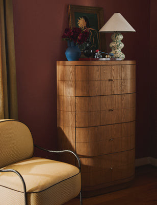 Roscoe Dresser, Caramel | Lulu and Georgia 
