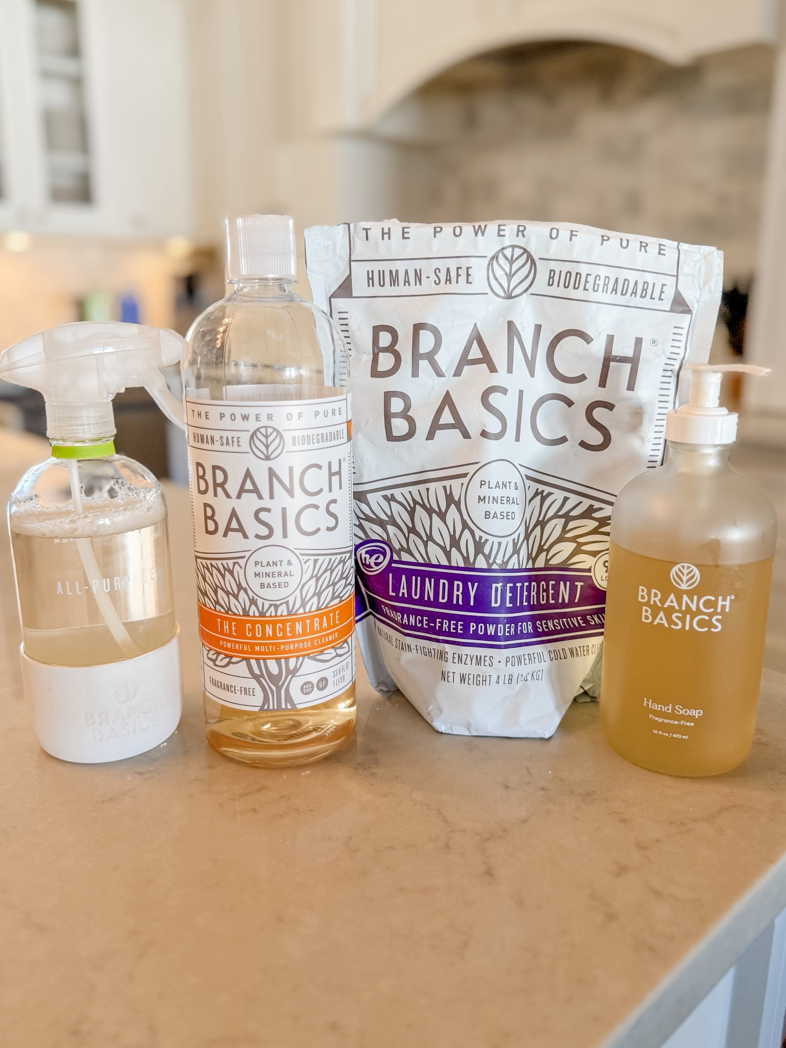 A Simple Swap for a Less Toxic 2026

I was out of a few things, so I placed a Branch Basics restock and wanted to share.

I switched to Branch Basics years ago during a season when I was being very mindful about what we used in our home, and it’s one thing I’ve stayed loyal to ever since. It’s truly a workhorse.

The laundry detergent and dishwasher tabs are staples for us, and the concentrate does everything — all-purpose cleaning, counters, messes, and even washing fruits + veggies. Simple, effective, and something I feel really good about using around my kids.

If you want an easy, realistic way to start 2026 a little less toxic, this is a great place to begin. 🤍

Happy to answer any questions. You can order from their website (subscriptions save), or grab it on your next Target run.

#LTKHome #LTKdayinmylife #LTKFindsUnder50