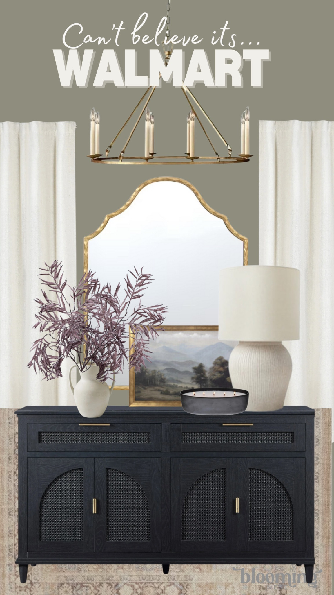 Styling with Walmart! 

THEBLOOMINGNEST styling Walmart media cabinet mirror lamp stems candle art curtains mirror 

#LTKSeasonal #LTKStyleTip #LTKHome