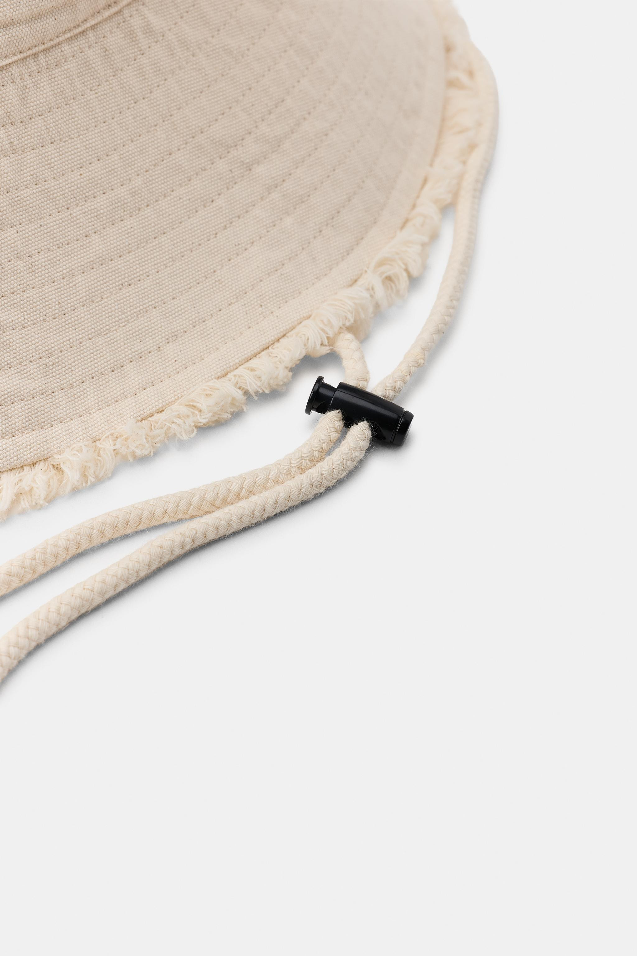 100% COTTON BUCKET HAT | Zara UK