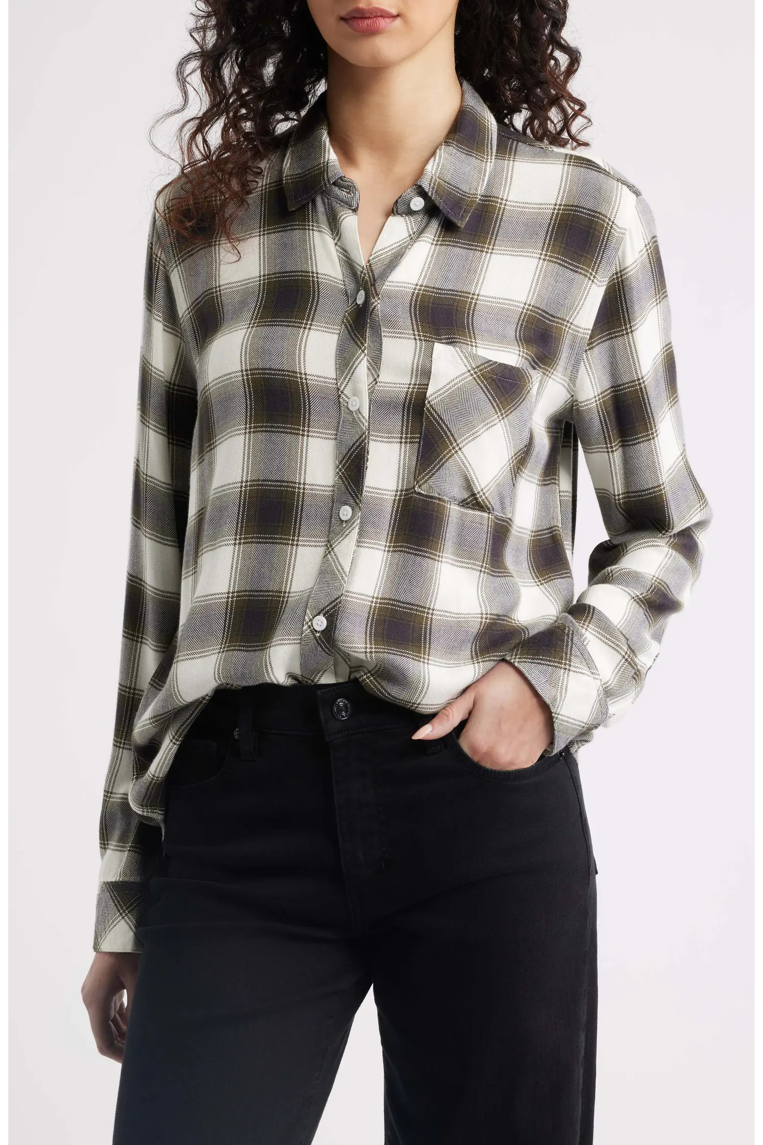 Rails Hunter Plaid Button-Up Shirt (Women) | Nordstrom | Nordstrom