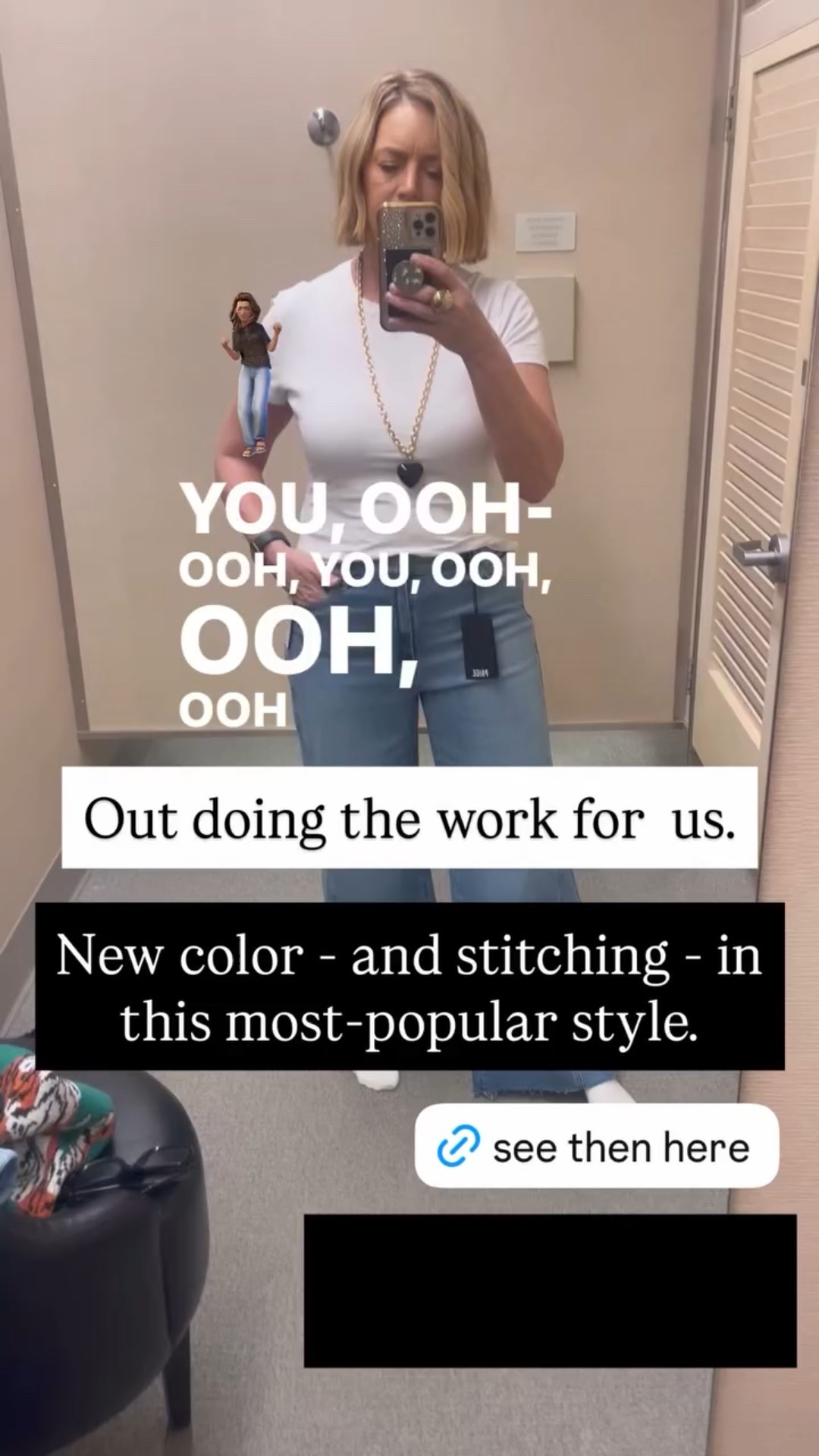 Out doing the work for  us. New color - and stitching - in this most-popular style. More info to come when I get out of the store. Another winner….. stay tuned…..