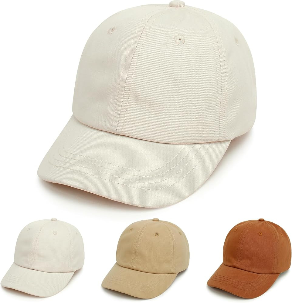 Toddler Boys Baby Girls Baseball Hats Kids Boy Caps Toddler Sun Hats for Summer Adjustable Size f... | Amazon (US)