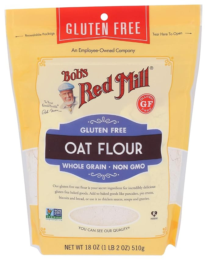 Bob's Red Mill Gluten Free Oat Flour, 18 Oz | Amazon (US)