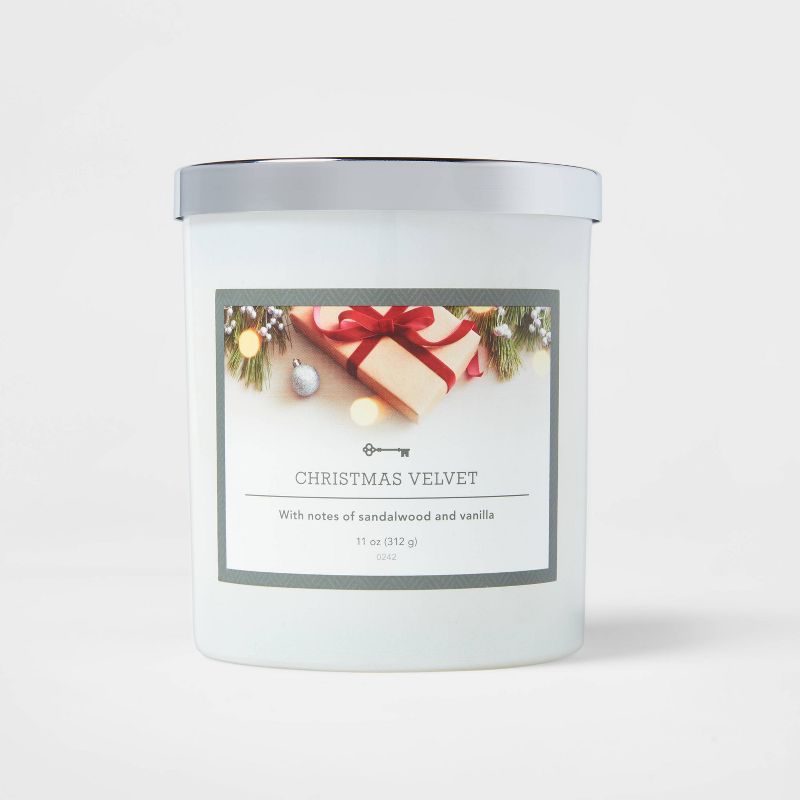 Jar Christmas Velvet Candle - Threshold™ | Target